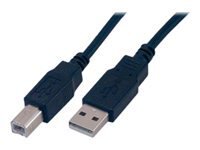 Cable USB2 AB M/M 3 m