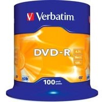 Verbatim DVD-R 4.7 Go - 16x (Spindle x100)