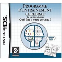 Brain Training : Programme d'Entraînement Cérébral - Nintendo DS
