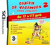 Cahier De Vacances Pour Adultes - Nintendo DS