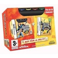 Guitar Hero : On tour + On tour Decades + Grip - Nintendo DS