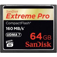 SanDisk Compact Flash Extreme Pro 64Go (90Mb/s)