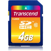 Transcend SDHC 4Go Class 10