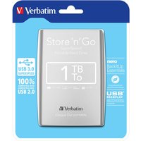 Verbatim Store 'n' Go Portable 1To Silver (USB 3.0)