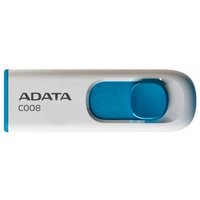A-Data C008 32Go (Blanc/Bleu)