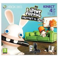 Microsoft Xbox 360 4Go + Kinect + The Lapins Crétins Partent en Live