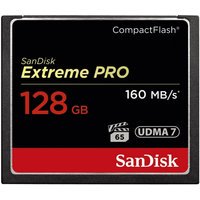 SanDisk Compact Flash Extreme Pro 128Go (100Mb/s)