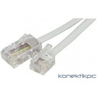 Cable RJ11 vers RJ45 - 3m (Blanc)