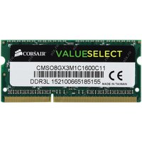 Corsair SO-DIMM Value Select DDR3-1600 CL11 8Go  - CMSO8GX3M1C1600C11