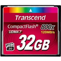 Transcend Compact Flash 32Go (800x)