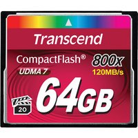 Transcend Compact Flash 64Go (800x)