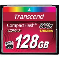 Transcend Compact Flash 128Go (800x)