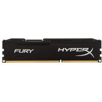 Kingston HyperX Fury Black DDR3-1600 CL10 8Go (2x4Go)