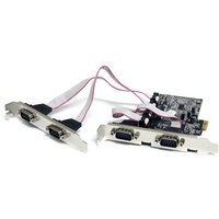 StarTech.com Carte PCI Express avec 4 Ports DB-9 RS232