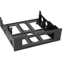 Kit de montage pour lecteur 3.5'' dans baie 5.25'' (noir)