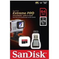 SanDisk Micro SDXC Extreme Pro UHS-II 64 Go