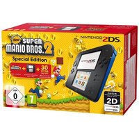 Nintendo 2DS Noire / Bleue + New Super Mario Bros. 2
