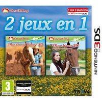 2 jeux en 1 : Mon Cheval Western 3D + Mon Haras 3D (Nintendo 3DS/2DS)