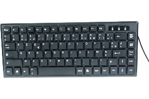Clavier compact USB (AZERTY, Français)