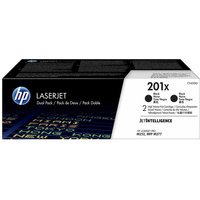 HP Pack de 2 toners d'encre n°201X (CF400XD) - Noir