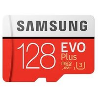 Samsung Evo Plus SDXC 128 Go (100Mo/s) + adaptateur SD