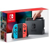 Nintendo Switch + Joy-Con droit (rouge) et gauche (bleu)