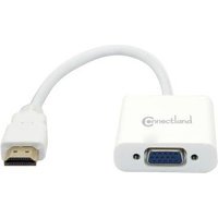 Connectland Adaptateur HDMI vers VGA + Audio