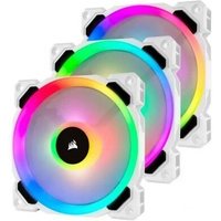 Corsair LL Series LL120 RGB Triple Pack - Blanc