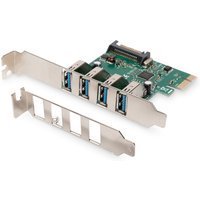 Digitus Carte PCIE 4 PORT USB 3.0