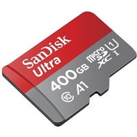 SanDisk Ultra 400 Go Carte mémoire microSDXC + adaptateur jusqu'à 100 Mo / s, Classe 10, U1, A1