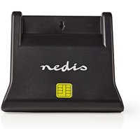 NEDIS Lecteur de carte à puce vertical (CRDRU2SM3BK)