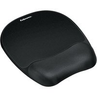 Fellowes Tapis de souris - Repose-poignets Gel Noir