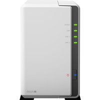SYNOLOGY DS220j Boîtier NAS pour 2 DD 3.5/2.5p 1.4GHz Quado LAN GbE USB3