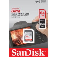 SanDisk Ultra SDXC UHS-I U1 64 Go