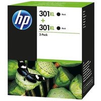 HP 301XL Pack de 2 Noir (D8J45AE)