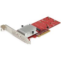 StarTech.com Carte contrôleur PCIe 3.0 x8 vers double SSD M.2 NVMe