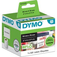 Dymo 320 étiquettes pour disquette 54x70 mm