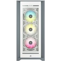 Corsair iCUE 5000X RGB Tempered Glass (Blanc)