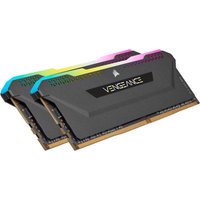 Corsair Vengeance RGB PRO SL Series 16 Go (2x8Go) DDR4 3200 MHz CL16 - Noir - CMH16GX4M2Z3200C16