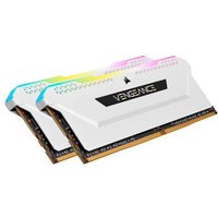 Corsair Vengeance RGB PRO SL Series 16 Go (2x16Go) DDR4 3200 MHz CL16 - Blanc