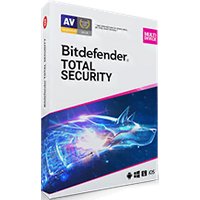 Bitdefender Total Security 2021 - Licence 10 postes 2 ans