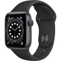 Apple Watch Series 6 GPS Aluminium Space Gray Bracelet Sport Black 40 mm