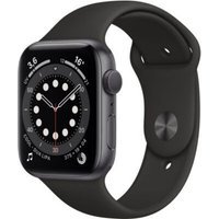 Apple Watch Series 6 GPS Aluminium Space Gray Bracelet Sport Black 44 mm