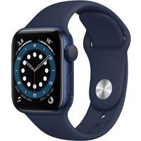 Apple Watch Series 6 GPS Aluminium Blue Bracelet Sport Deep Navy 40 mm