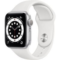 Apple Watch Series 6 GPS Aluminium Silver Bracelet Sport White 40 mm