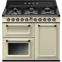 Smeg piano de cuisson TR103P 6 foyers Crème
