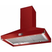 Falcon Hotte décoration FHDSE900RD/N 90cm Rouge