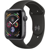 Apple Watch Series 4 GPS 40mm aluminium gris bracelet sport noir