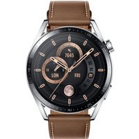 Huawei Watch GT 3 Classic (46 mm / Cuir / Marron)
