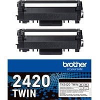 Brother TN-2420 Twin Pack (Noir)